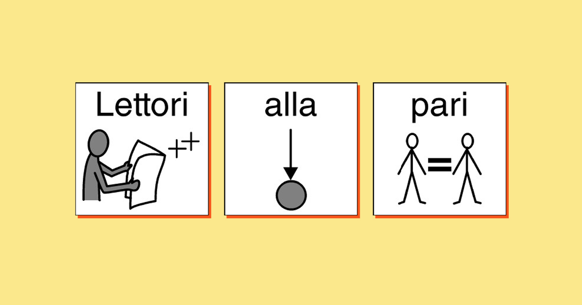 lettori alla pari progetto per la lettura accessibile lettori alla pari progetto per la lettura accessibile
